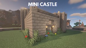 Mini Castle Tutorial Minecraft Blog