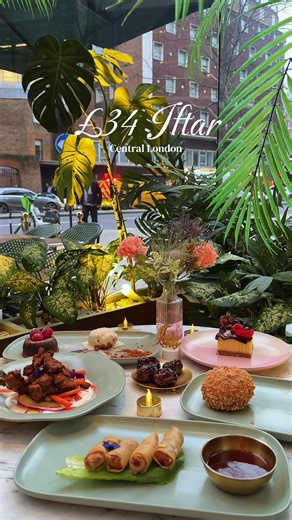 Feya London: Exquisite Iftar Set Menu Experience