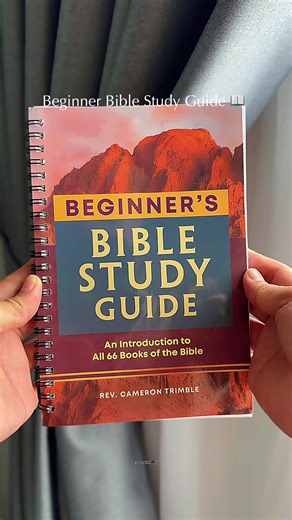 Christian bible study guide book for daily devotion routine