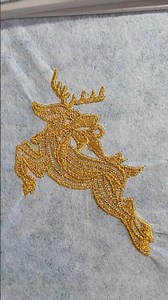 I just posted my unboxing video of Metallic Embroidery Thread. Here are the projects that I made