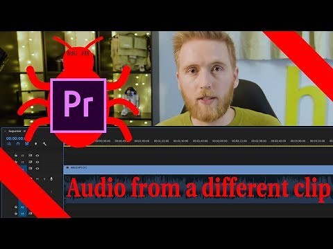 Premiere Pro playing wrong Audio from Video clips | Bug Fix