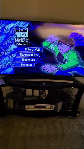 Ben 10 Complete Collection - Ben 10 Alien Force DVD menu