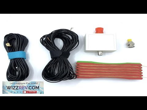 LW1650 Portable Shortwave Antenna Kit 1.6 50MHz Radio Tuner HAM 16.2M Insulated Copper