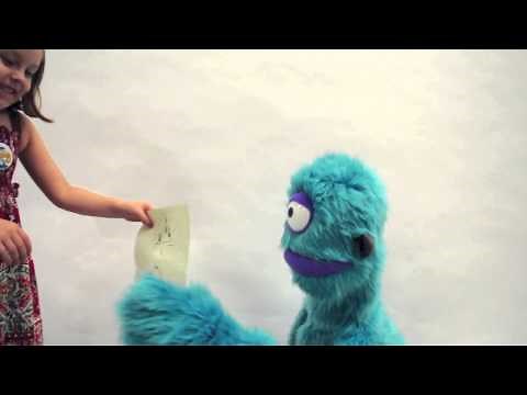 Professional Cyclops puppet by Luna's Puppets