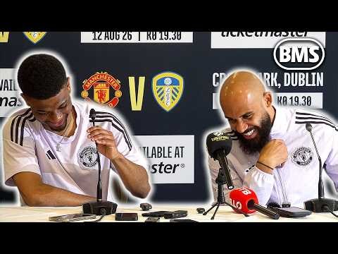 AMAD, MBEUMO: “CARRICK HAS THE DNA OF THIS CLUB!” 🔴 Man Utd Dublin training camp