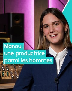 Le Manou est un exemple d'emancipation. Chanteuse, compositrice, productrice et fondatrice du studio Durbuy Music, elle prouve que les femmes de l'industrie musicale sont bien plus que des "petites chanteuses" 💪🏻 | Vews - RTBF