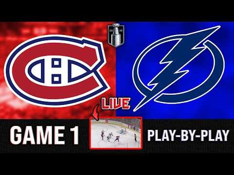 Montreal Canadiens vs. Tampa Bay Lightning Live Streaming Score, Play-By-Play, Highlights, Stats