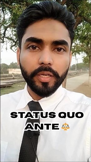 Status Quo meaning explained in simple words ⚖️. #knowledge #education #legalexploration