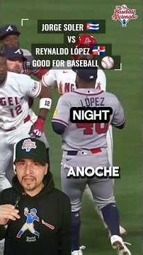 Benches CLEARED Jorge Soler 🇨🇺 and Reynaldo López 🇩🇴 throw punches! Angels vs Braves