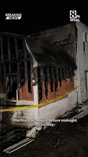 Shed fire spreads to York County home