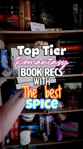 Top Tier Romantasy Book Recs with Spice! #booktok #books #tbr #romantasy #bookrecs #reading