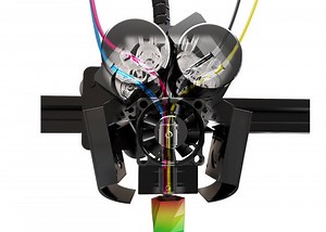QuadFusion 4 Filament 3D Printing Head