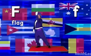 宝宝欢乐学英语基础字母发音加形体动作练习 Fun Fitness for Kids  Alphabet Exercise