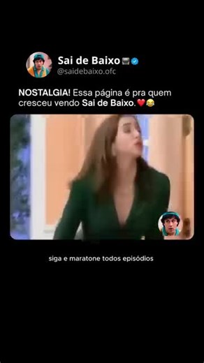 Sai de Baixo on Instagram: "📲 Segue pra rir, lembrar e compartilhar com quem também ama essa época! Quem viveu sabe: Sai de Baixo era aquele programa que reunia a família na frente da TV. Caco Antibes, Magda, Ribamar e cia. entregavam o caos mais engraçado do Brasil 😂 . . #saidebaixo #humor #comedia #tv #redeglobo #televisao #artista #cinemanacional #cinema #anos80 #velhostempos #tempobomquenaovoltamais"