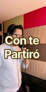 Con te partiró - Andrea Bocelli - Cover by Juan Cerna #artist #music #live