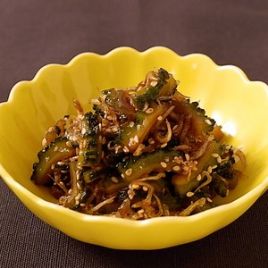 めんつゆで簡単 ゴーヤとじゃこの佃煮 作り方・レシピ | クラシル