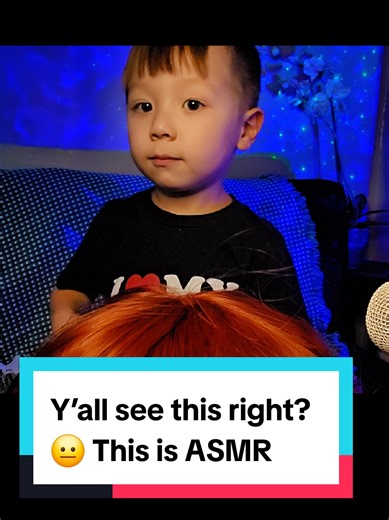 Toddler ASMR in its purest form 🤍 Started calm with the spray bottle and hair brushing… then mama dared to walk around 😅 That look to the camera like “y’all see this? This is ASMR.” From peaceful brushing to random objects real quick unfiltered, unedited, and very real toddler chaos ✨ #ToddlerASMR #ChaoticASMR #UnintentionalASMR #MomAndSon #ToddlerLife