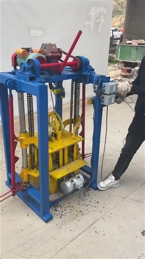 small egg laying concrete brick machine zenith 940 #block #machine flyash block making machine