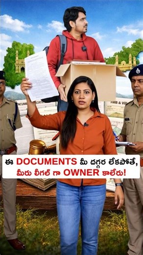 ఈ 4 Documents లేకపోతే ఇల్లు మీది కాదు!😳 #shorts #house