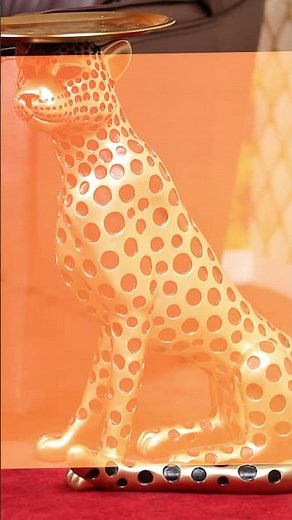 Fortune Leopard Side Table