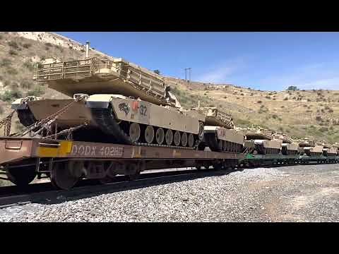 Union Pacific Military Train