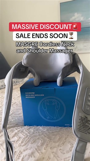 MASGRE Cordless Neck and Shoulder Massager Review