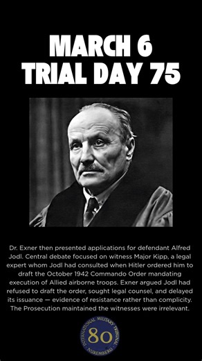 3 06 26 #OTD Nuremberg Day 75