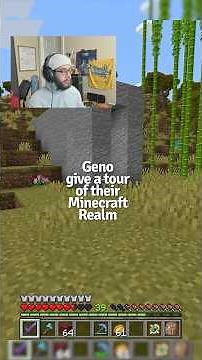 Geno gives a tour of their Minecraft Realm