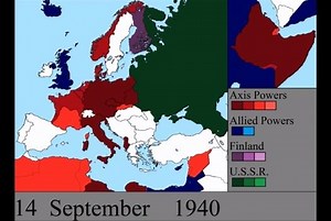 O interessante desenrolar diário da Segunda Guerra Mundial na Europa em 7 minutos: vídeo