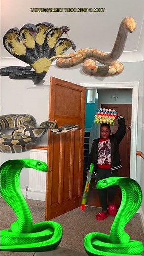 Animal funny video Anaconda snake python movie in real life bhoot wala #bhojpuri #vfx #shorts 2025