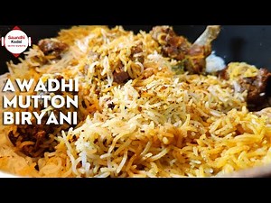 Awadhi Biryani Recipe | Awadhi Mutton Biryani Recipe