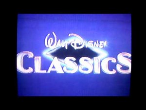 Muffled 1992 Walt Disney Classics logo