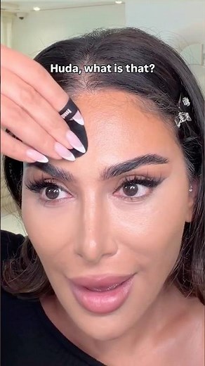 New HUDA BEAUTY Easy Bake Airbrush Matte Pressed Setting Powder | Before + After