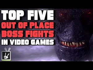 Top Five Out of Place Boss Fights in Video Games - rabbidluigi