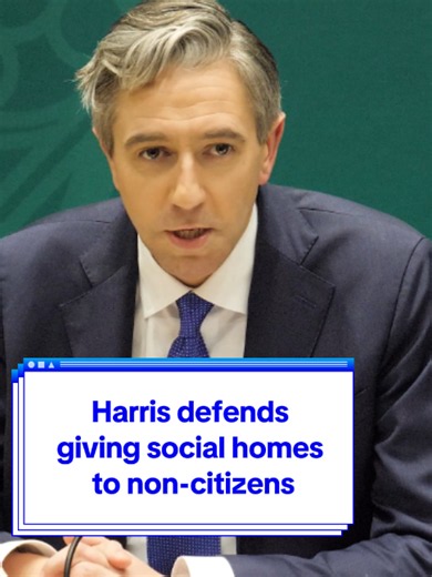 Simon Harris Defends Social Housing for Non-Irish Citizens