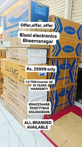 ADDRESS* *LOCATION* https://maps.app.goo.gl/WWyLKRw9815PqNM76 *BISMI ELECTRONICS* (Trichy electronics) No.1,CITY PLAZA, OLD POST OFFICE ROAD, ⁶⁷(Opposite sedal mariamman ⁶Kovil) BEEMANAGAR, TRICHY-1. CALL 7010777849 CALL 9944077849 CALL 9092224466 CALL 8940224488 CALL 9342608006 CALL 8903665408 #carrier #voltas. #BismiElectronics #GadgetGoals #TechShopping #QualityYouTrust #homeappliances #ElectronicsSale #TopBrands #smarthome #SmartLiving | Trichy Electronics