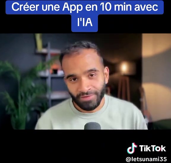 Créer une App en 10 minutes avec l'IA