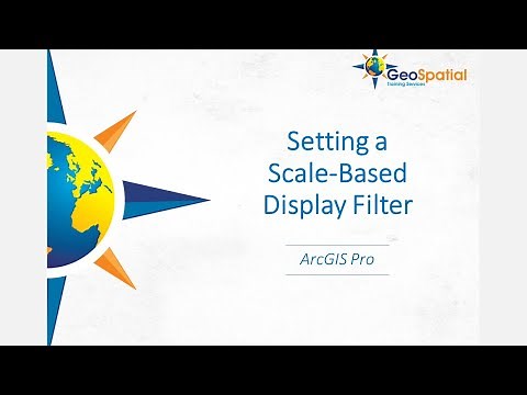 Setting a Scale-Based Display Filter (ArcGIS Pro)