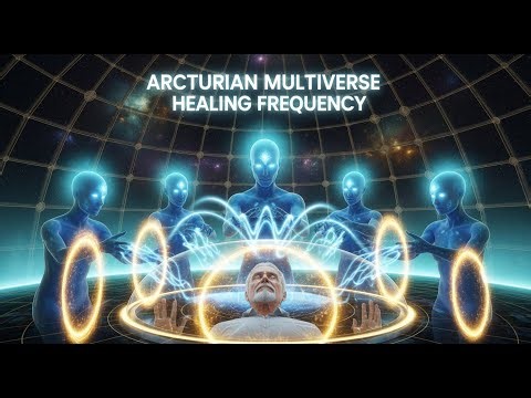 Arcturian Med Bed Healing | DNA Repair, Aura Renewal & Spiritual Balance Sleep, Soul Upgrade