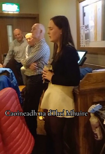 Heres me singing a sean nós song as Gaeilge called Caoineadh na dTrí Mhuire/ Caoineadh na bPáise. Its the story of the Passion of Christ from Marys perspective, with hints of the traditional Irish “keen” - the wailing heard at wakes/funerals. Enjoy! #seannossinging #gaeilge #connemara #irishsinging #irishtrad @Cultúr na hÉireann 🇮🇪 @TG4 @Conradh na Gaeilge