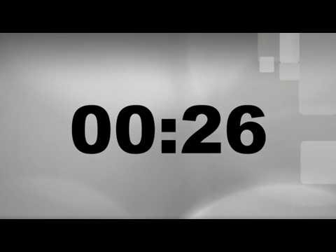 26 Second Timer with Alarm | Simple Countdown (Full Screen) – ClockUnit