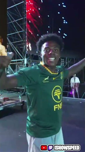 #ishowspeed on #Twitch | 2026 new Year countdown in South Africa 🇿🇦