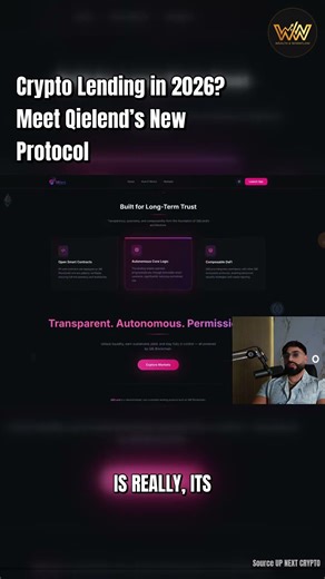 Crypto Lending in 2026? Meet Qielend’s New Protocol #shorts