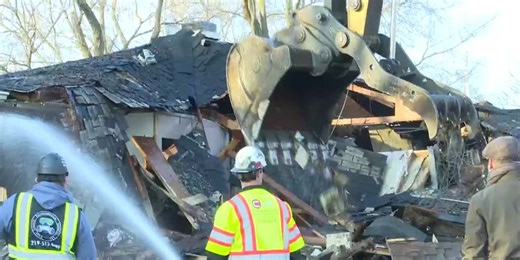 A demolition project designed to revitalize Gary’s neighborhoods