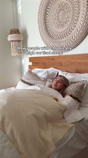 If you wake up curled up, tense, or gripping your pillow, chronic stress might be the reason.