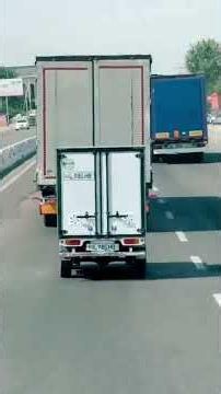 “Proof that every truck starts somewhere… even the little guy wants to haul with the big rig #shorts