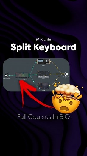 Split Key Secret 🎹✨⁠ ⁠ Split your keyboard to jam with multiple instruments in one go! Ever thought of playing bass and keys at the same time? Load up the VFX keyboard splitter, map your keys, and boom – you’re on a new level. It’s not just about mixing sounds; it’s about creating a whole new vibe on your tracks. Hit me up with „patcher“ for a sneak peek at our killer preset pack.⁠ ⁠ #MusicProduction #BeatMaking #VFXSplitter #MidiMagic #InstrumentalWizard #AudioEngineering #ProducerLife #MusicT
