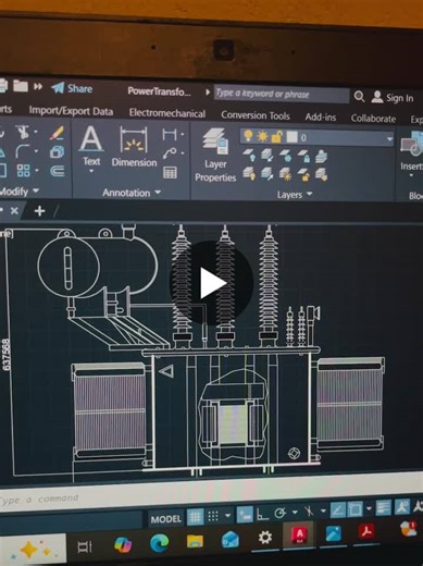 #powertransformer #design #autocad | Phillisiano Cossa