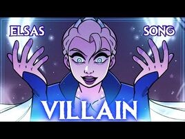 ELSA VILLAIN SONG - Let It Go - ANIMATIC - Frozen cover by Lydia the Bard feat. @chloebreez