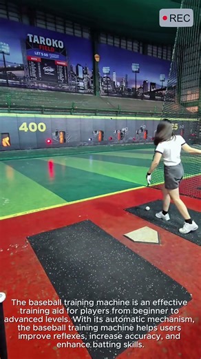 Automatic Baseball Batting Training Machine #video #viral #creative #technology #machine